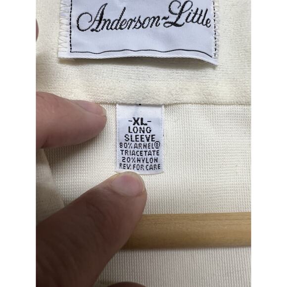 Vintage Anderson Little Men’s Button Down Shirt Soft 70s Retro Size XL - Picture 7 of 9